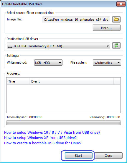 How to Create Bootable Pen drive/USB Bootable