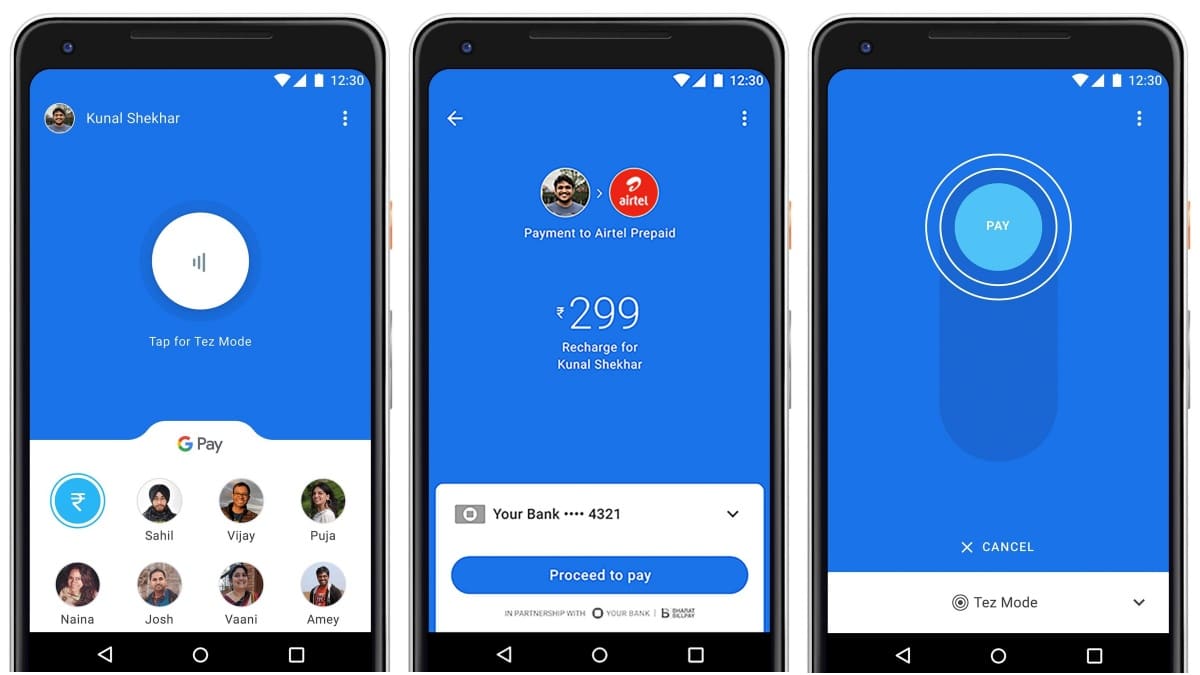 google pay techunz