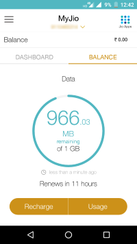 How To Check JIO Data Balance