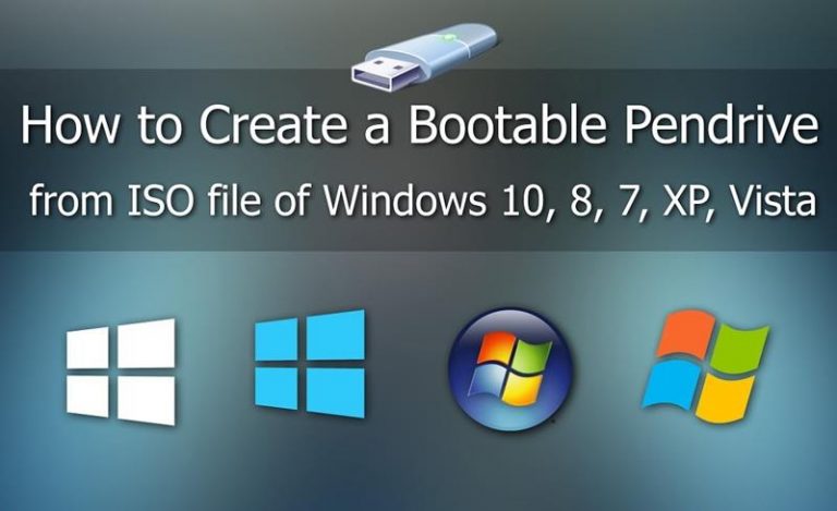 How to Create Bootable Pen drive windows 10,7,8/USB Bootable