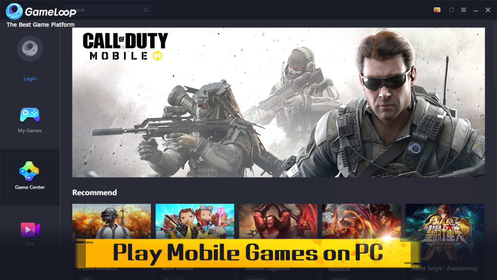 ANDROID EMULATOR FOR PC gameloop