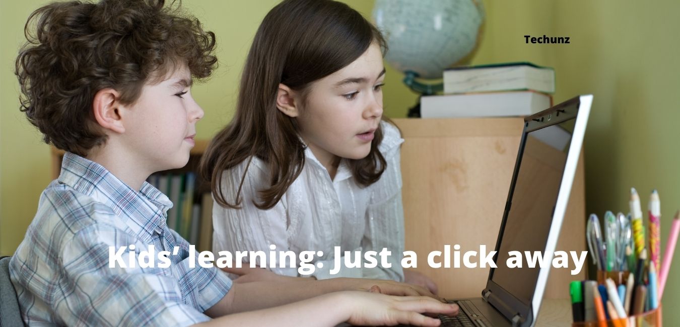 Kids’ learning: Just a click away