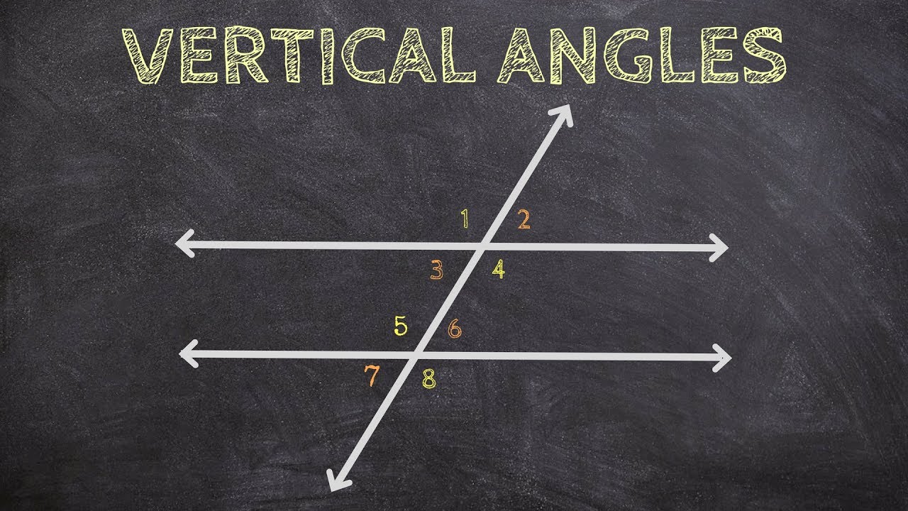 What Are Vertical Angles In Maths