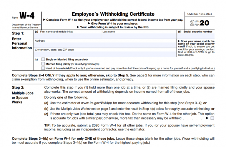 The difference between form W-2 and form W-4 - Techunz