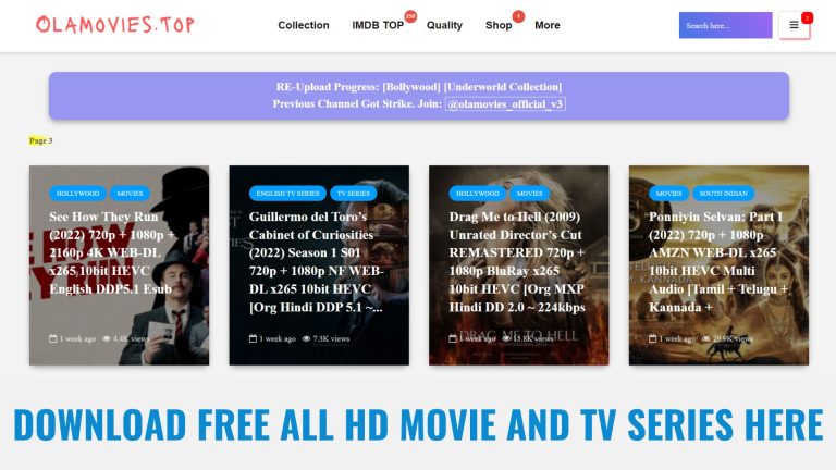 Olamovies Free guide APK Download Hollywood Bollywood Movies